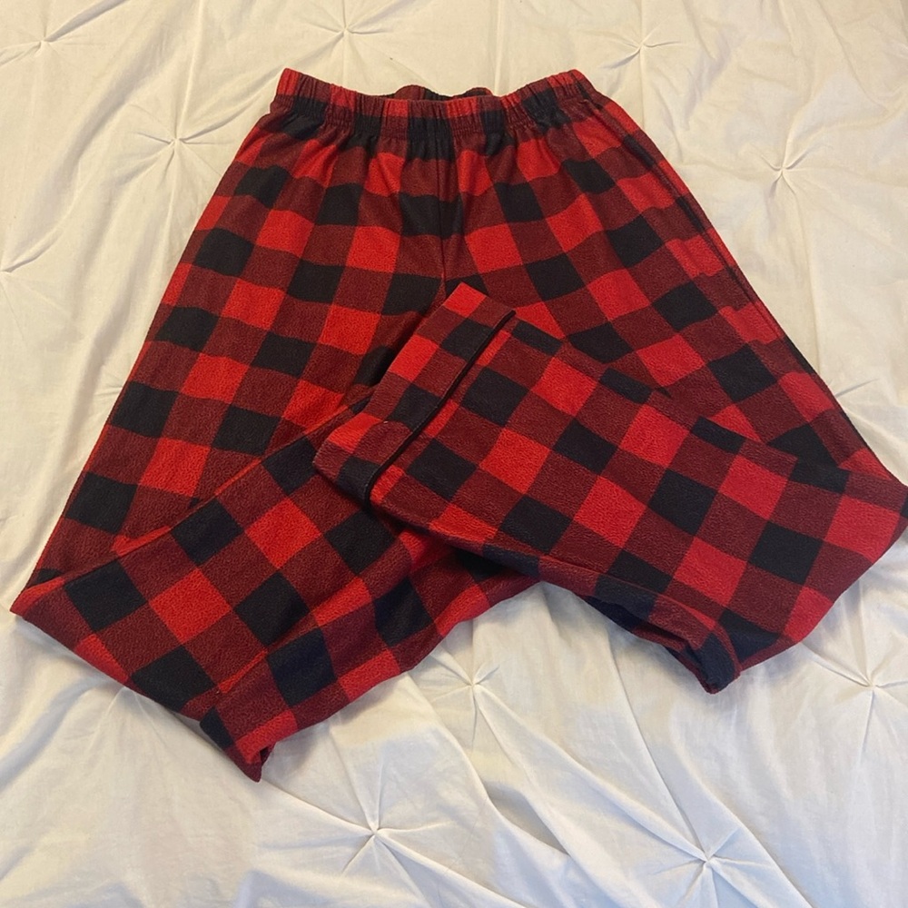 plaid pajama pants